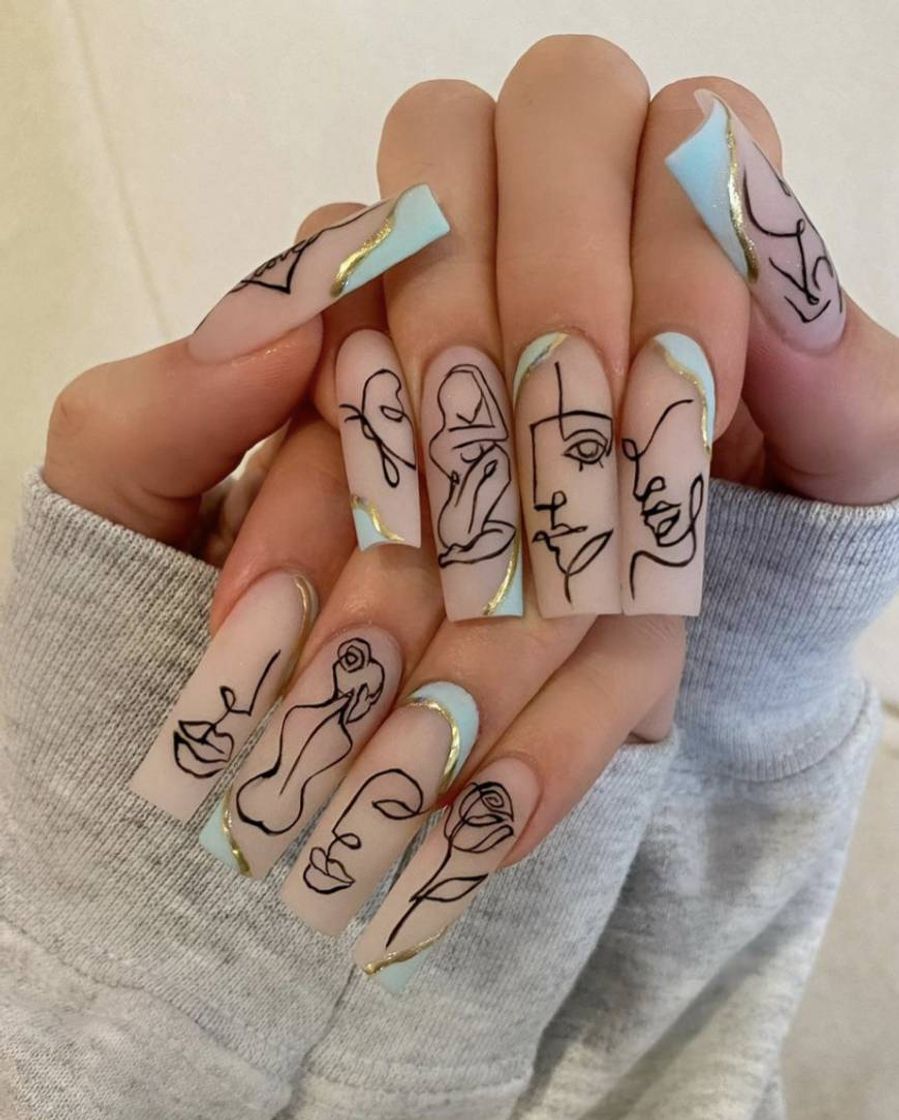 Moda Unhas desenhadas 