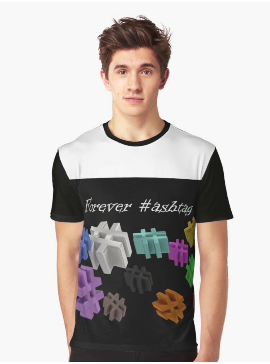 Social Linda camiseta na Red Bubble Hashtag Forever😍😍