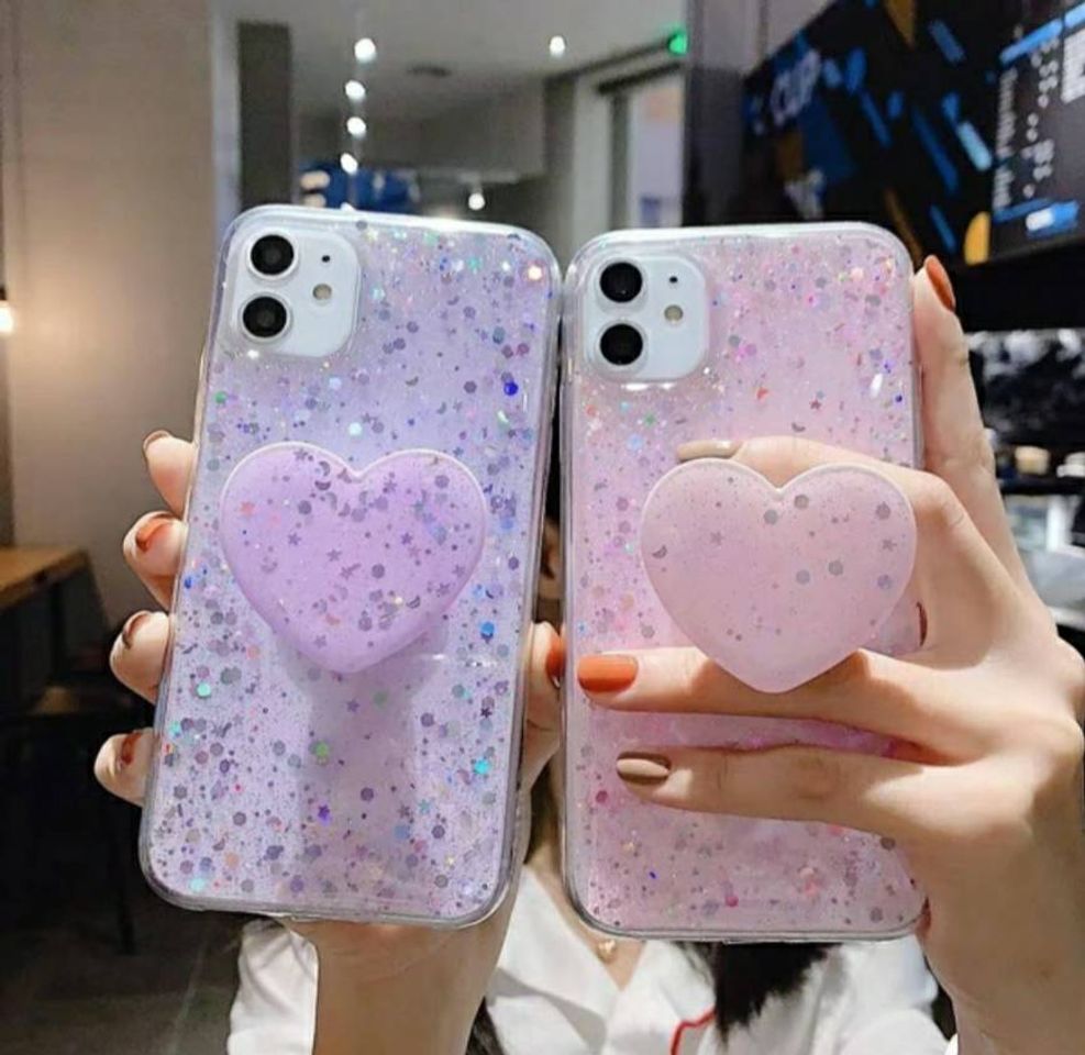 Social Capa de telefone Bling Glitter Sparkling
