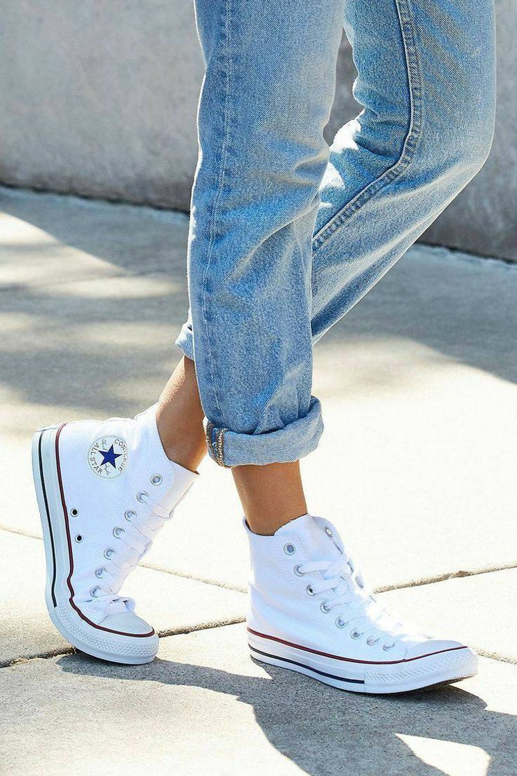 Product Converse Chuck Taylor All Star Hi, Zapatillas Altas Unisex adulto, Blanco