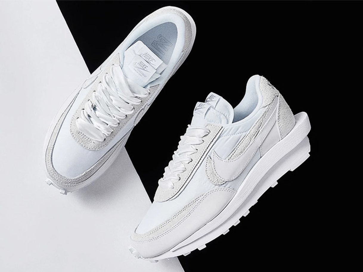 Moda Nike LD Waffle Sacai White Nylon