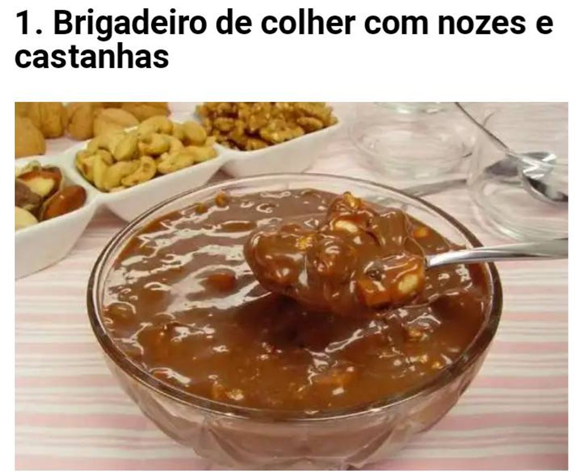 Fashion BRIGADEIRO DE COLHER😋