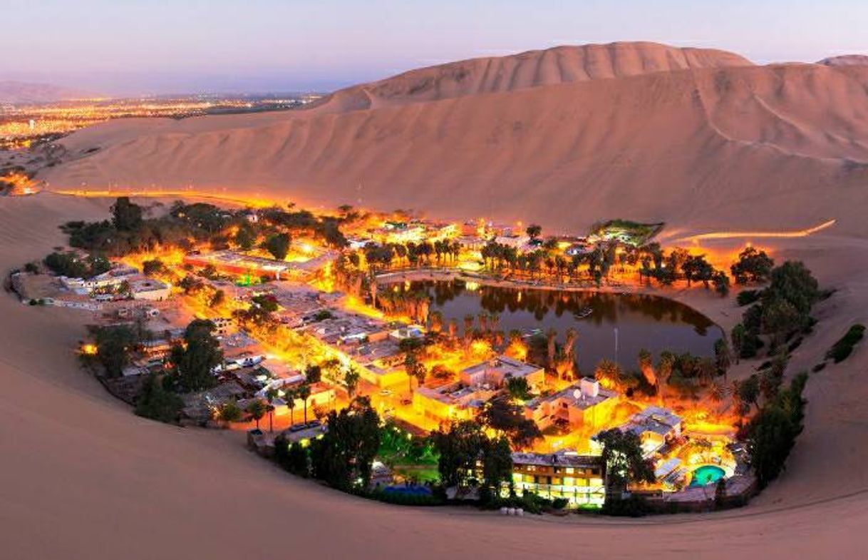 Lugar Huacachina Ica