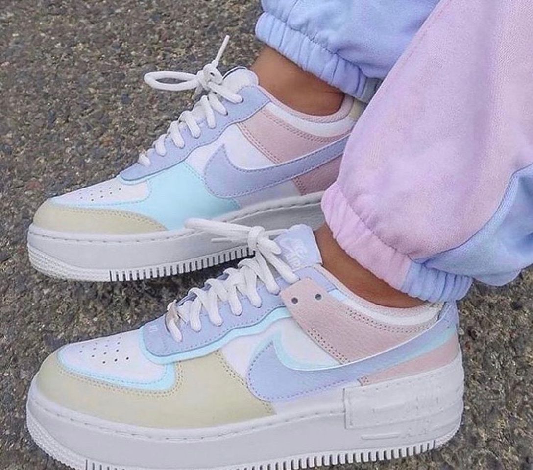 Moda Nike Air Force 1 Shadow Pastel