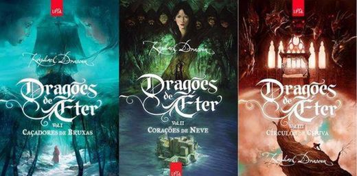 Trilogia Dragões de Éter. Livros I, II e III. 