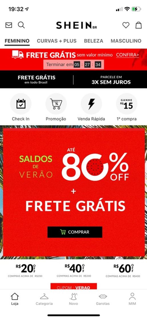 App SHEIN-Fashion Online Shopping