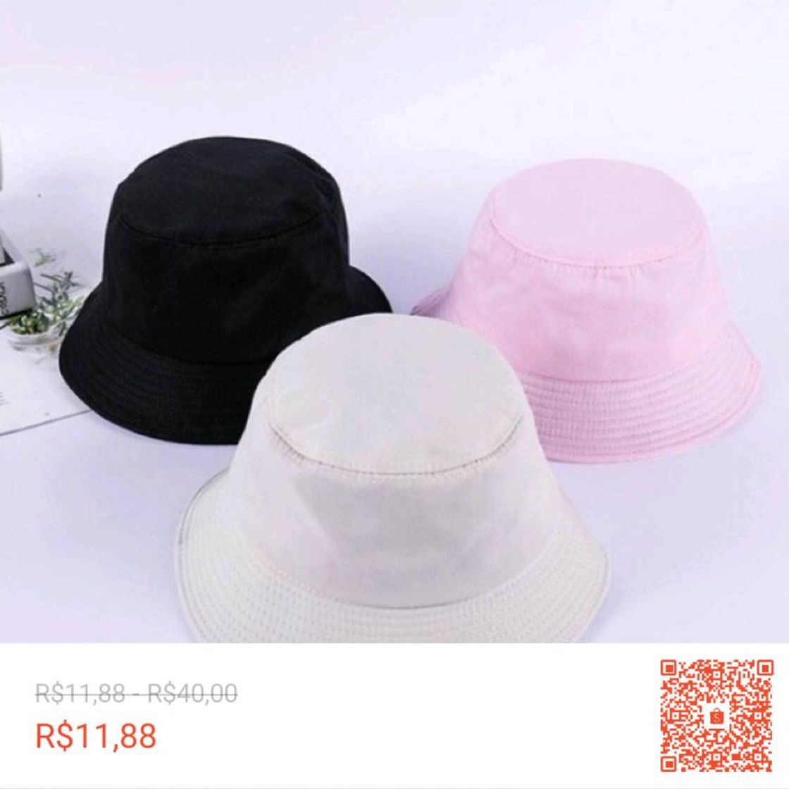 Moda Chapéu Bucket Hat Unissex