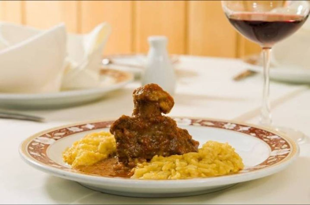 Moda Ossobuco de vitela com Risoto Milanês