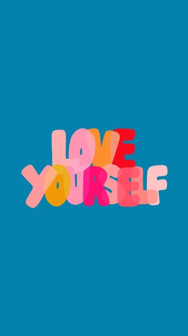 Fashion wallpaper love yourself 