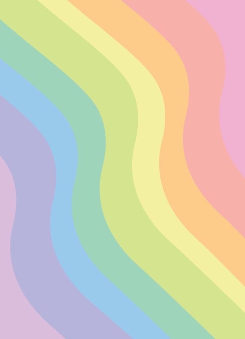 Fashion wallpaper rainbow 