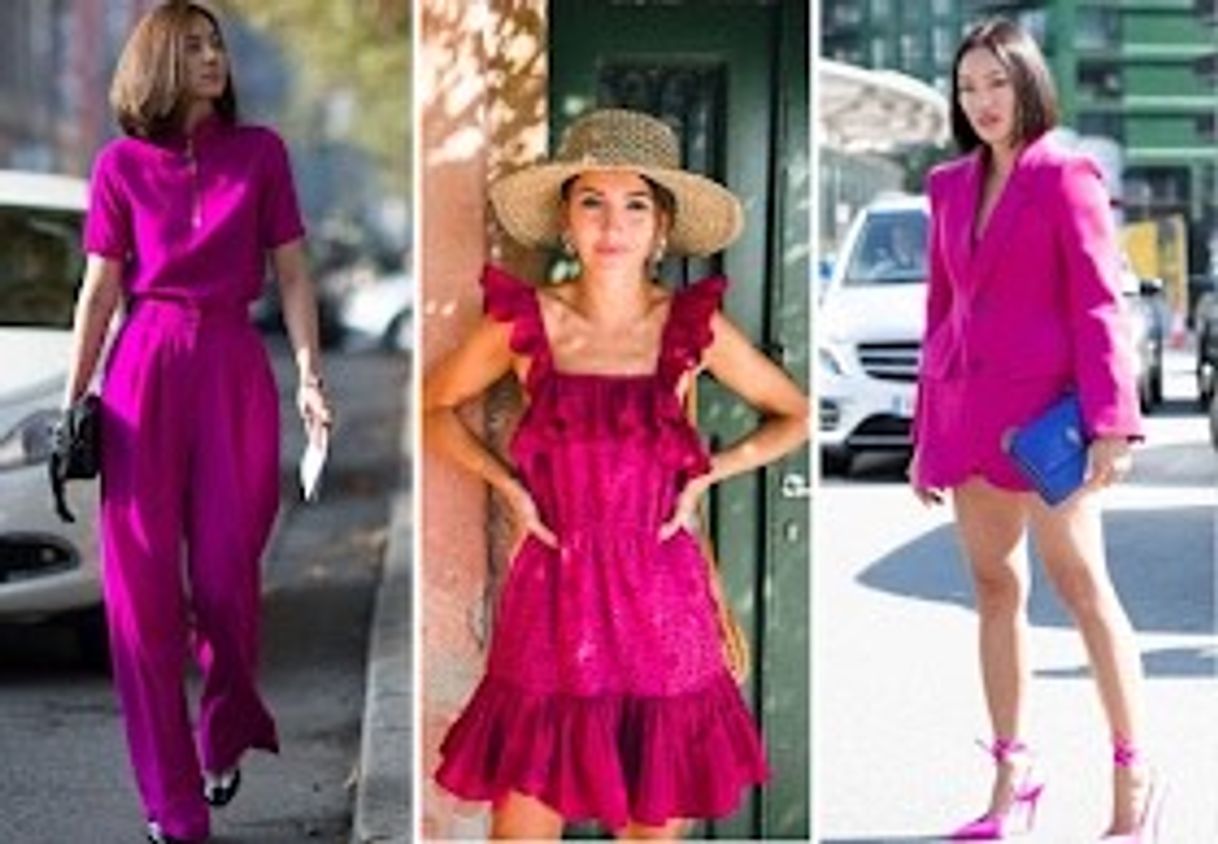 looks com a cor orquídea