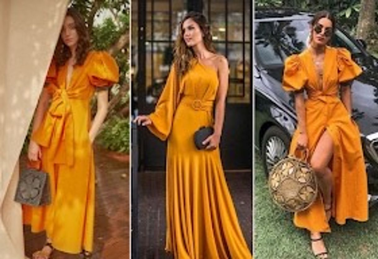 Fashion vestidos no tom sorvete de manga🧡