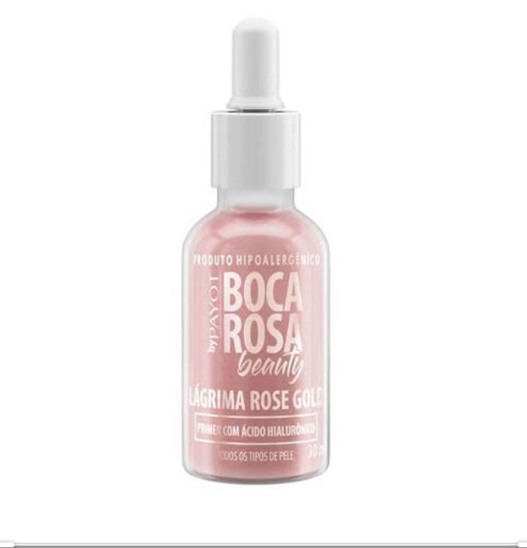 Fashion Primer Facial Hidratante Lágrima Rose Gold Boca Rosa 🛍