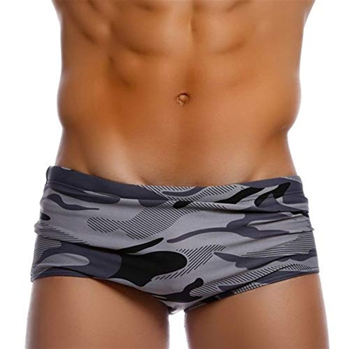 Moda HNZZ Bañador de Natación Sunga Hombres De Baño Bikini Hombres Impermeable Bañador