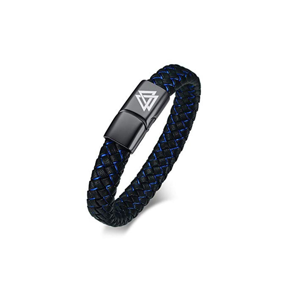 Social CLEARNICE Pulsera Pulsera De Cuero Real De Los Hombres Personalizar Grabado Libre