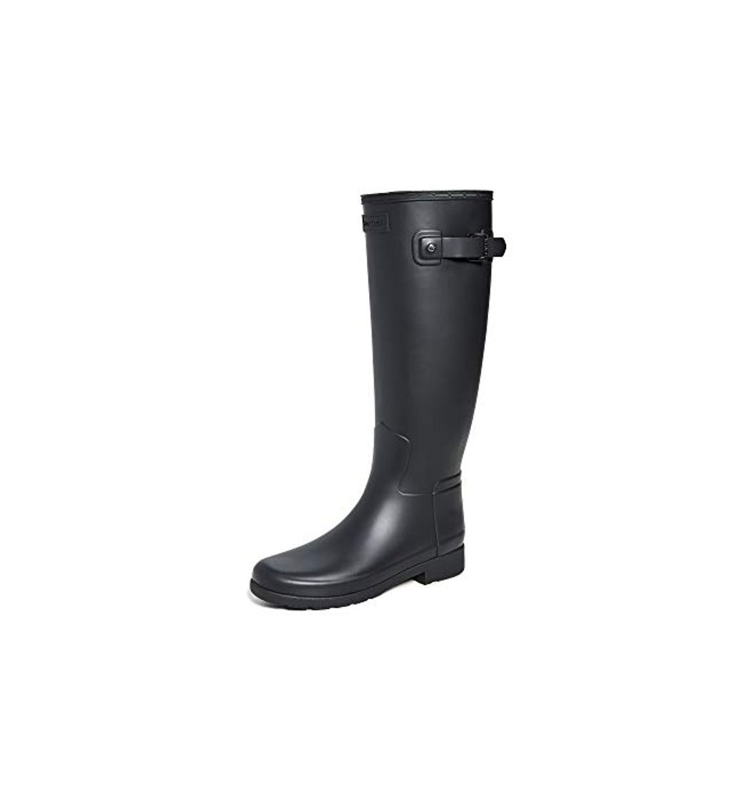 Fashion Hunter Original Refined, Botas de Agua para Mujer, Negro