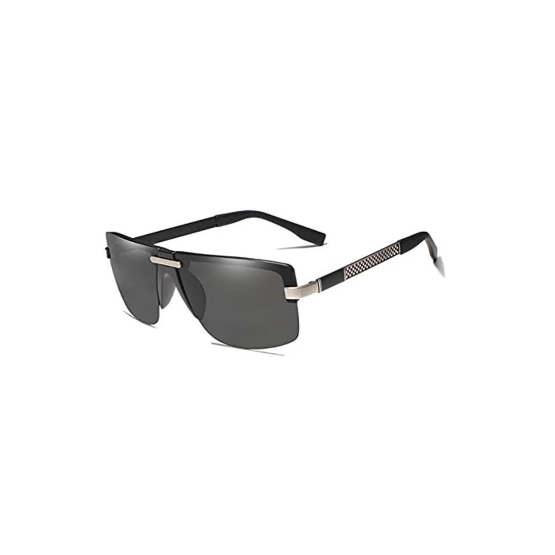 Social KUNIUO HD Polarized Sunglasses Men Rimless Luxury Designer Gafas Masculino Polarizado Oculos