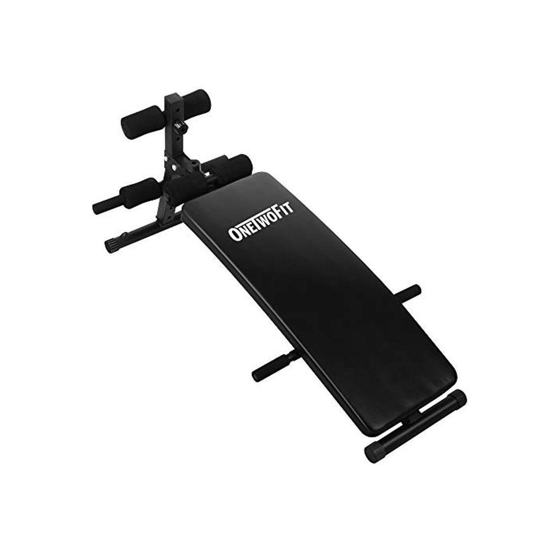 Products OneTwoFit Banco en forma de Arco para Abdominales Banco Inclinado Tablero inclinado Equipo de Entrenamiento Ajustable para Tonificación y Entrenamiento de fuerza OT085