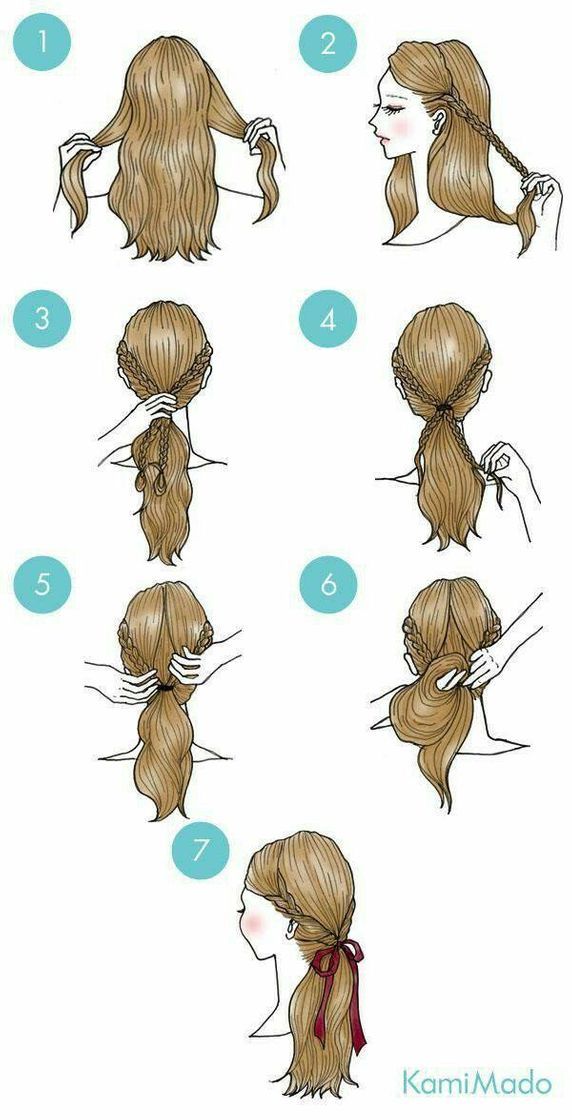 Social Dica de hoje: faça um lindo penteado rápido e fácil 🧚‍♀️💨