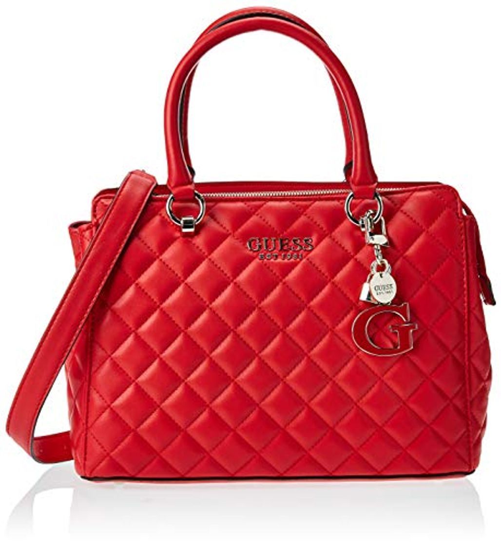 Social Guess Bolsos Mano MELISE Luxury Satchel para Mujer Rojo Talla única