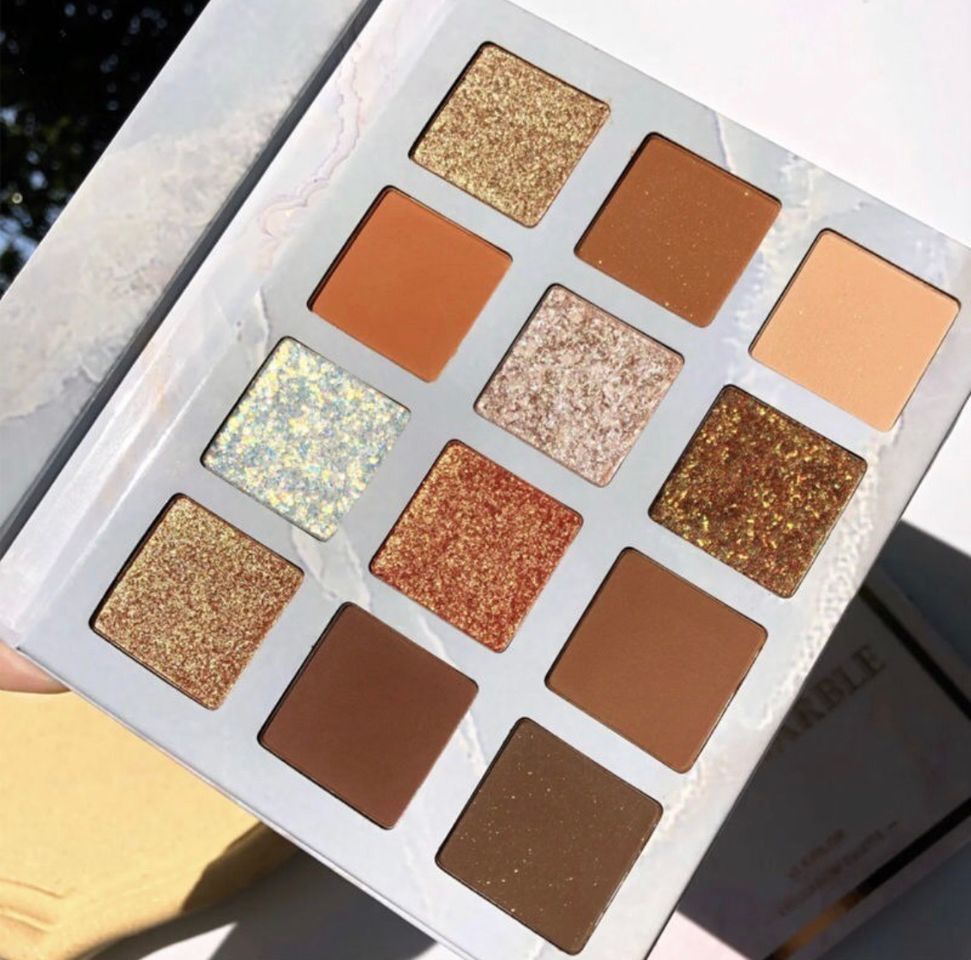 Moda Paleta de sombras de 16 tonos mármol 