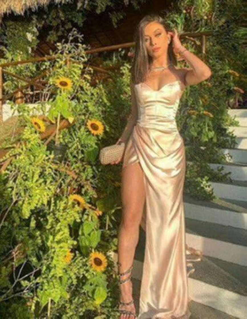 Social QING XIN-1225 Wedding Dress,Prom Dresses Rebordeó la Novia de la Boda Floral