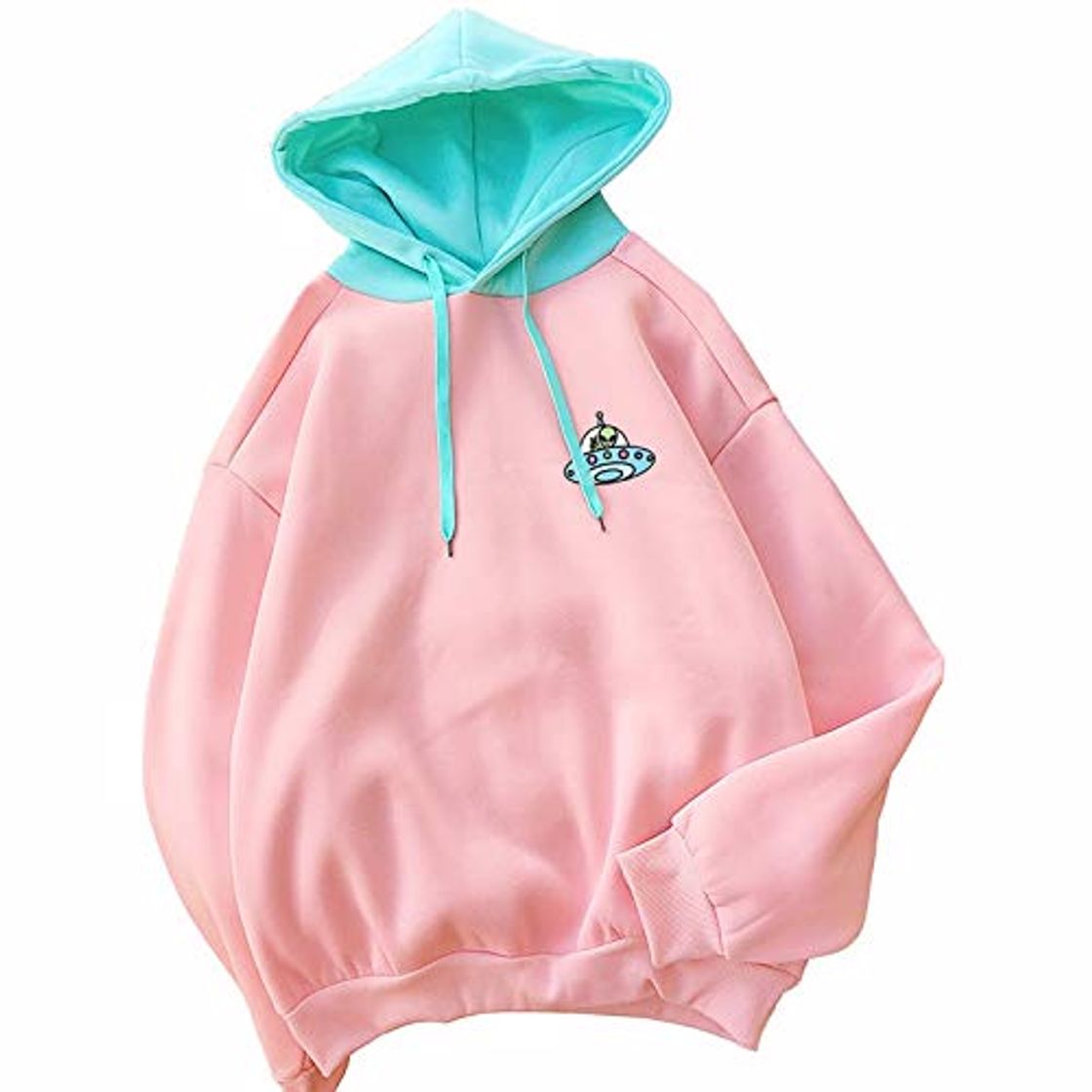 ZJSWCP Sudadera Sudadera con Capucha de impresión Sudadera Harajuku Ropa de Mujer