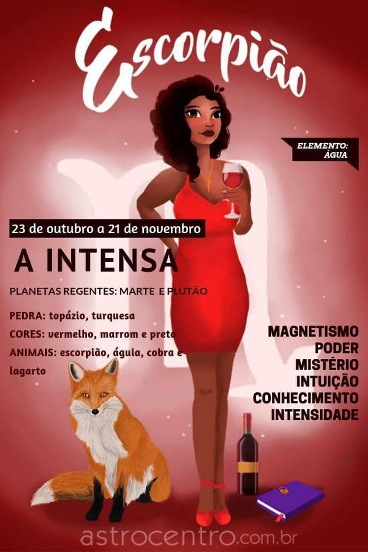 Moda Signo de ♏