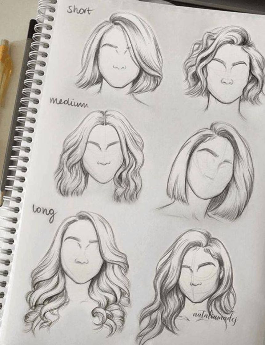 Moda How to Draw Realistic Hair in Pencil