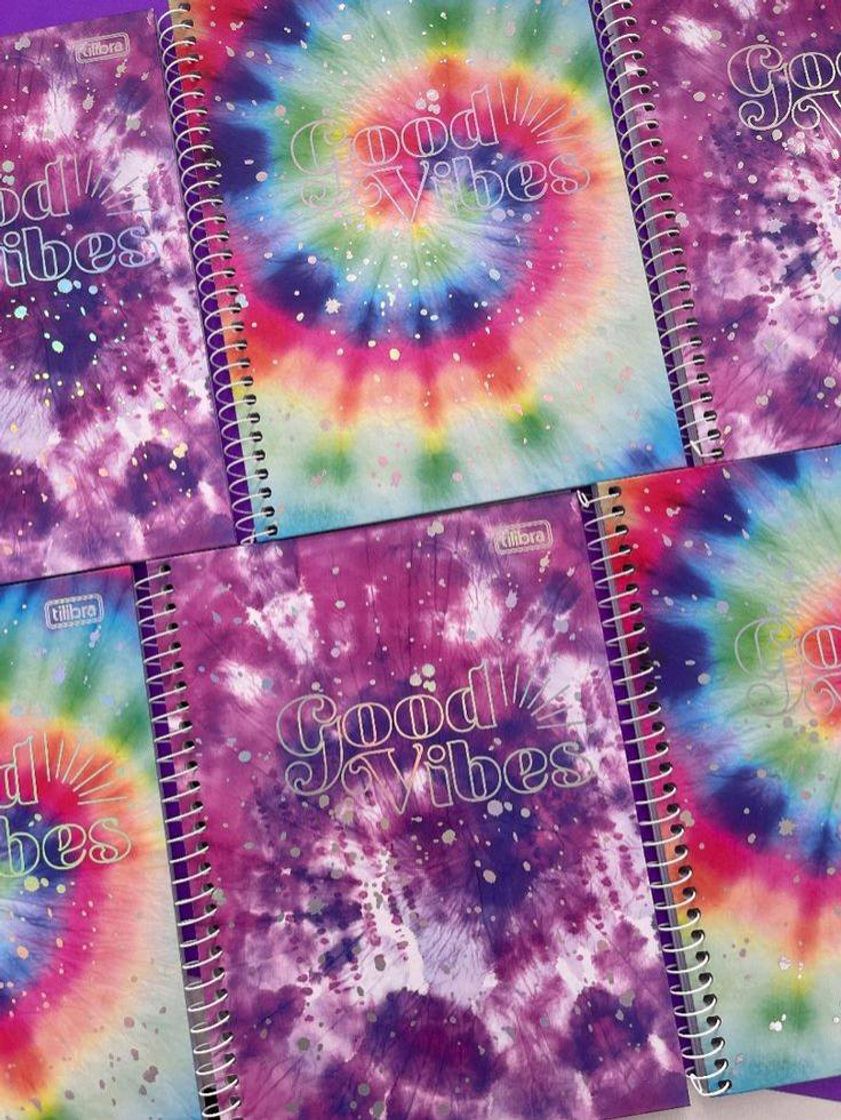 Fashion Caderno Tie-dye 