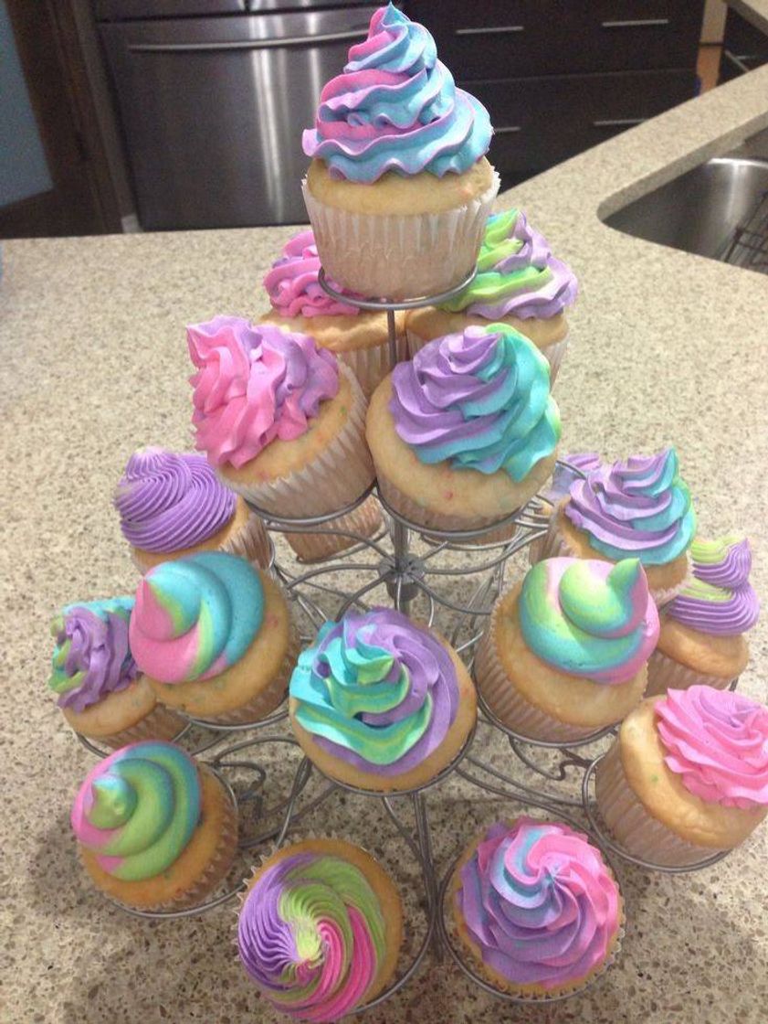 Fashion Cupcake TIE-DYE 