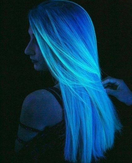 Cabelo Neon Blue 💙