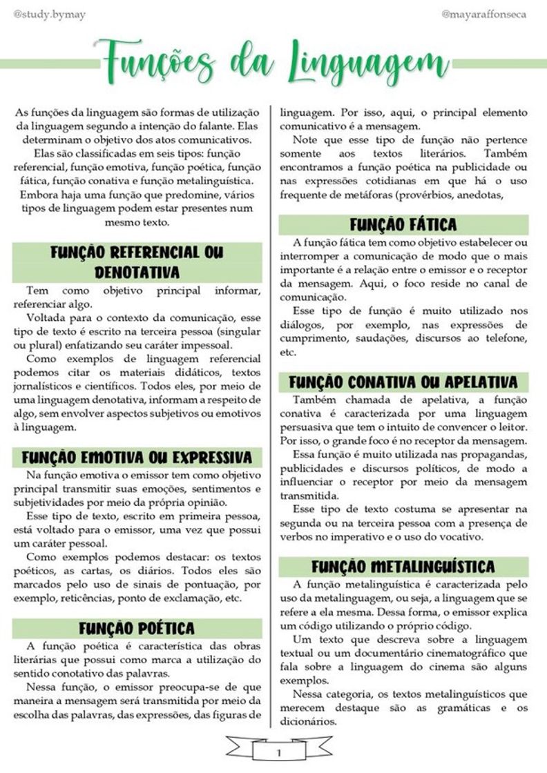 Resumo digitado de português 