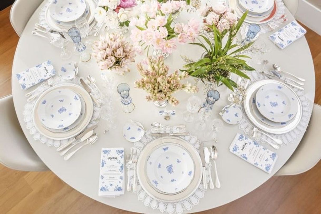 Decoração de mesa de jantar 