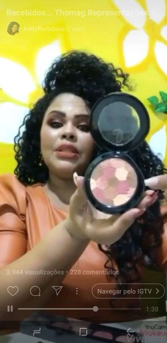 Fashion Vult Make Up Compacto 12 Opaco - Blush 5g