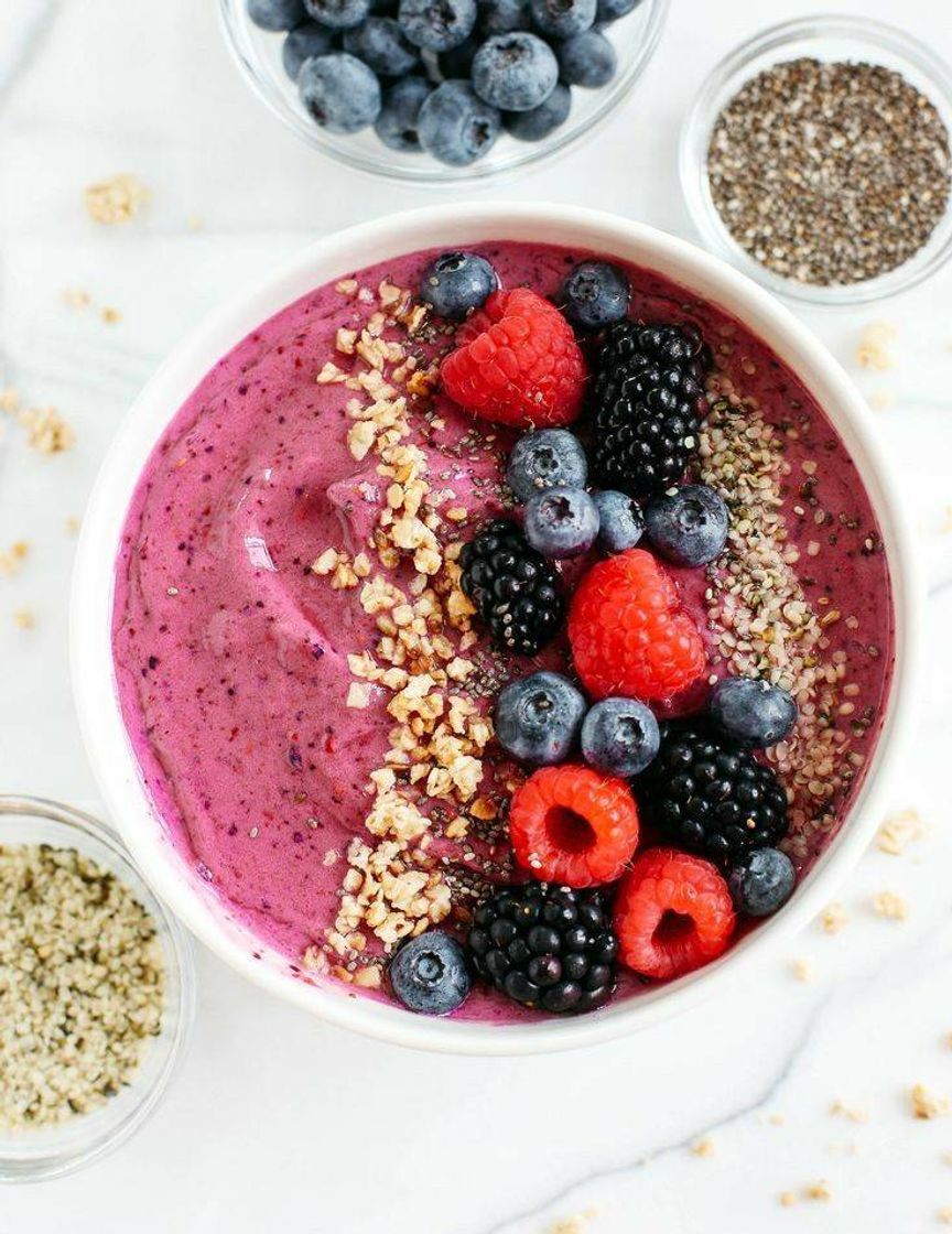 Fashion Triple Berry Smoothie Bowl