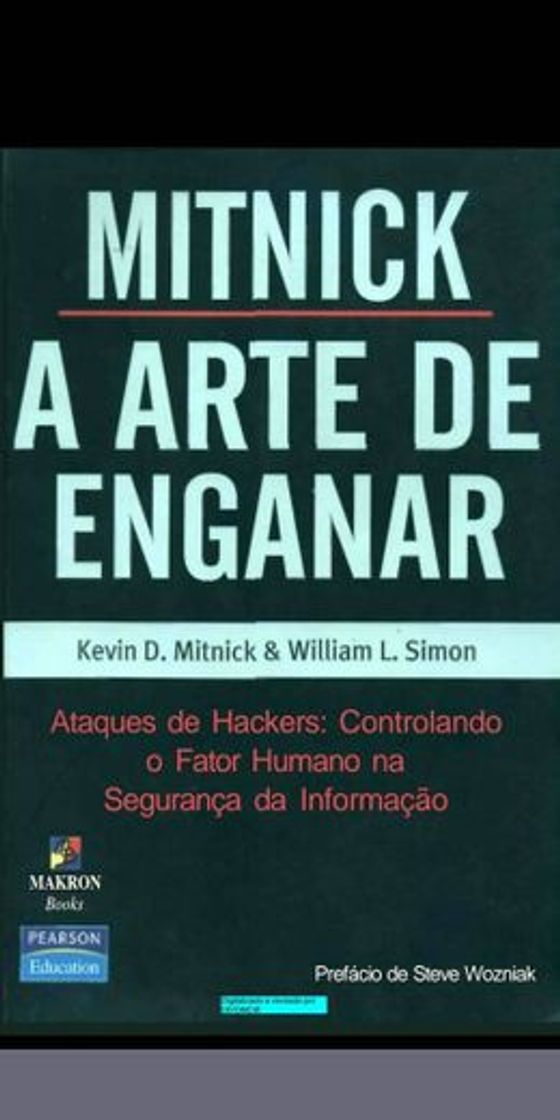 Books Kevin mitnick a arte de enganar PDF do livro