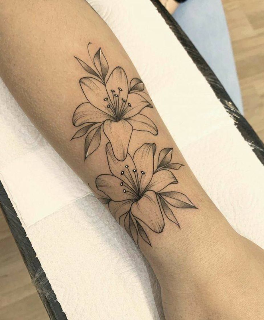 Social Tatuagem de flor