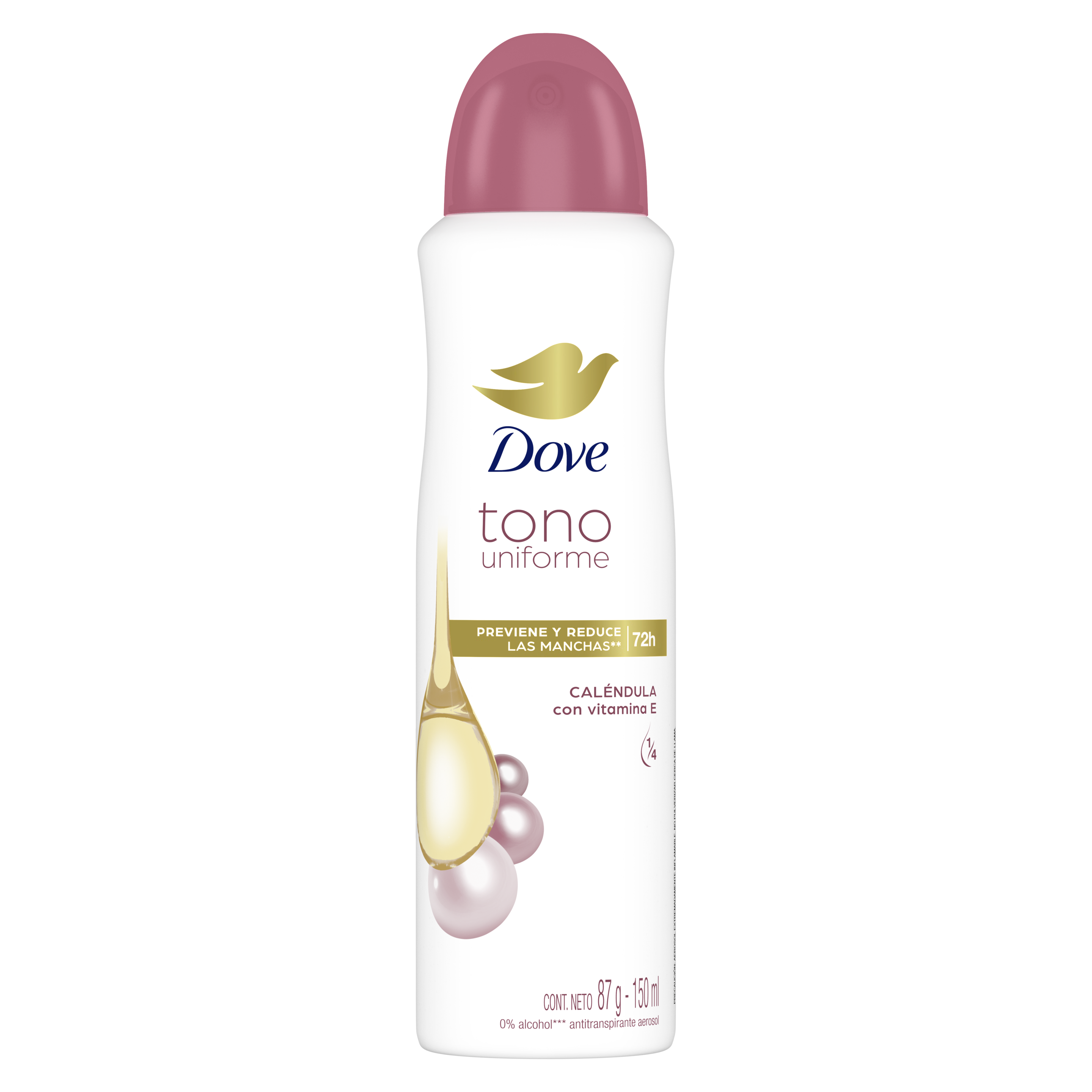Social Antitranspirante Dove Tono Uniforme Aerosol 