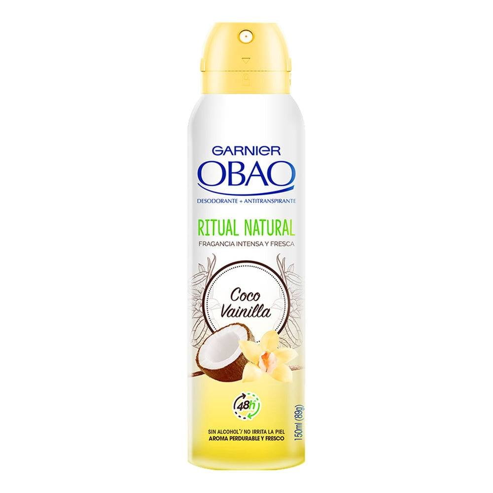 Social Obao Garnier, Desodorante Antitranspirante Coco