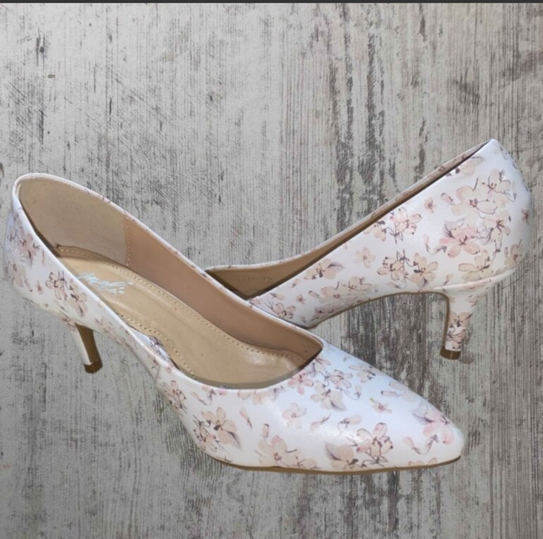 Social Zapatillas stiletto estampado floral