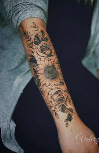 Tattoo de flor 