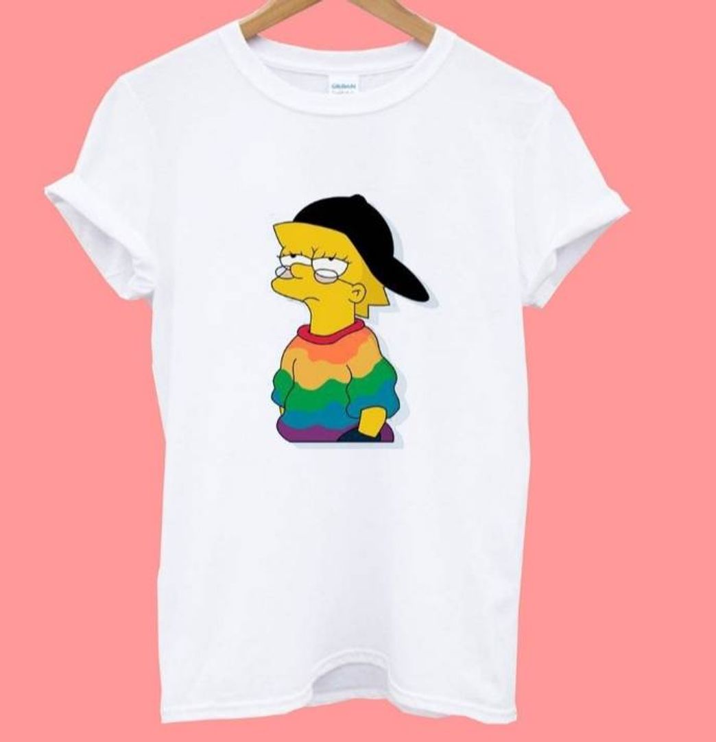 Moda Camiseta lisa the simpsons