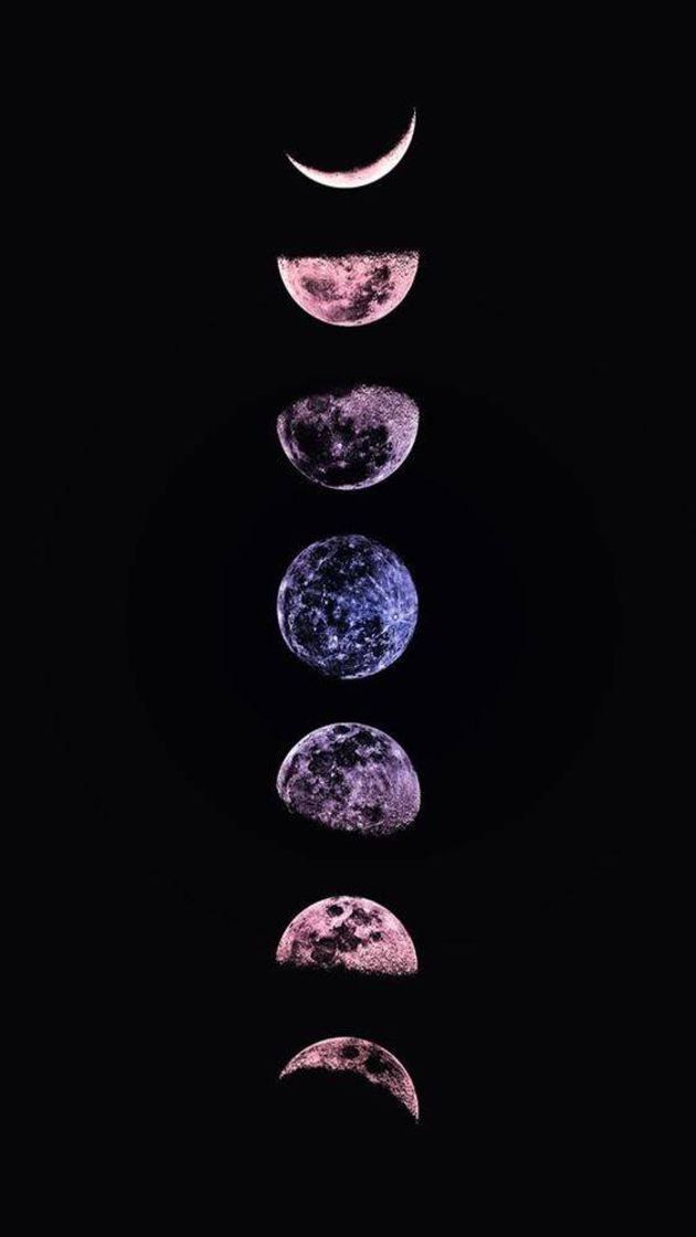 Social Plano de fundo fases da lua