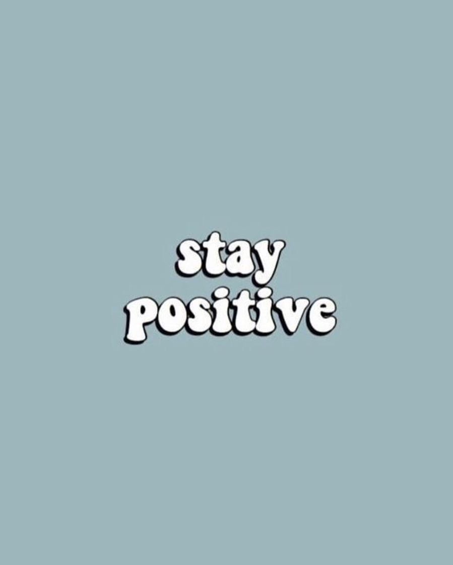 Moda Wallpaper “Stay Positive” Aesthetic 