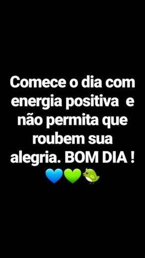 Frase bom dia 