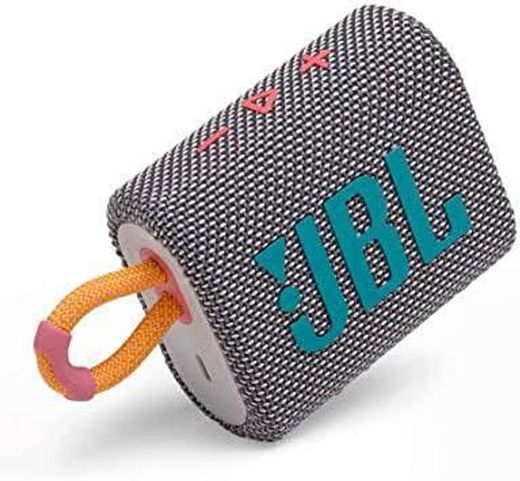 Caixa de Som JBL GO 3 Cinza