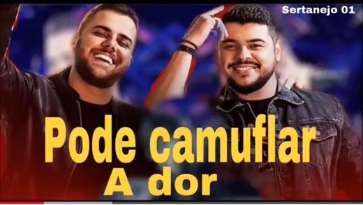 Zé Neto e Cristiano - pode camuflar a dor 