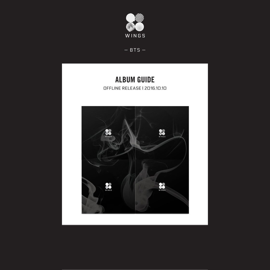 Social BTS Wings 2nd Album (G Version) Bangtan Boys Vol.2 CD