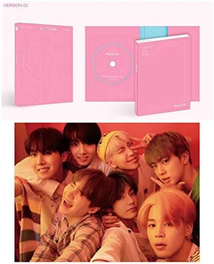 BTS Map of The Soul Persona Album PreOrder Version 2 CD+Poster+Photobook+Mini Book+Photocard+Postcard+Photo